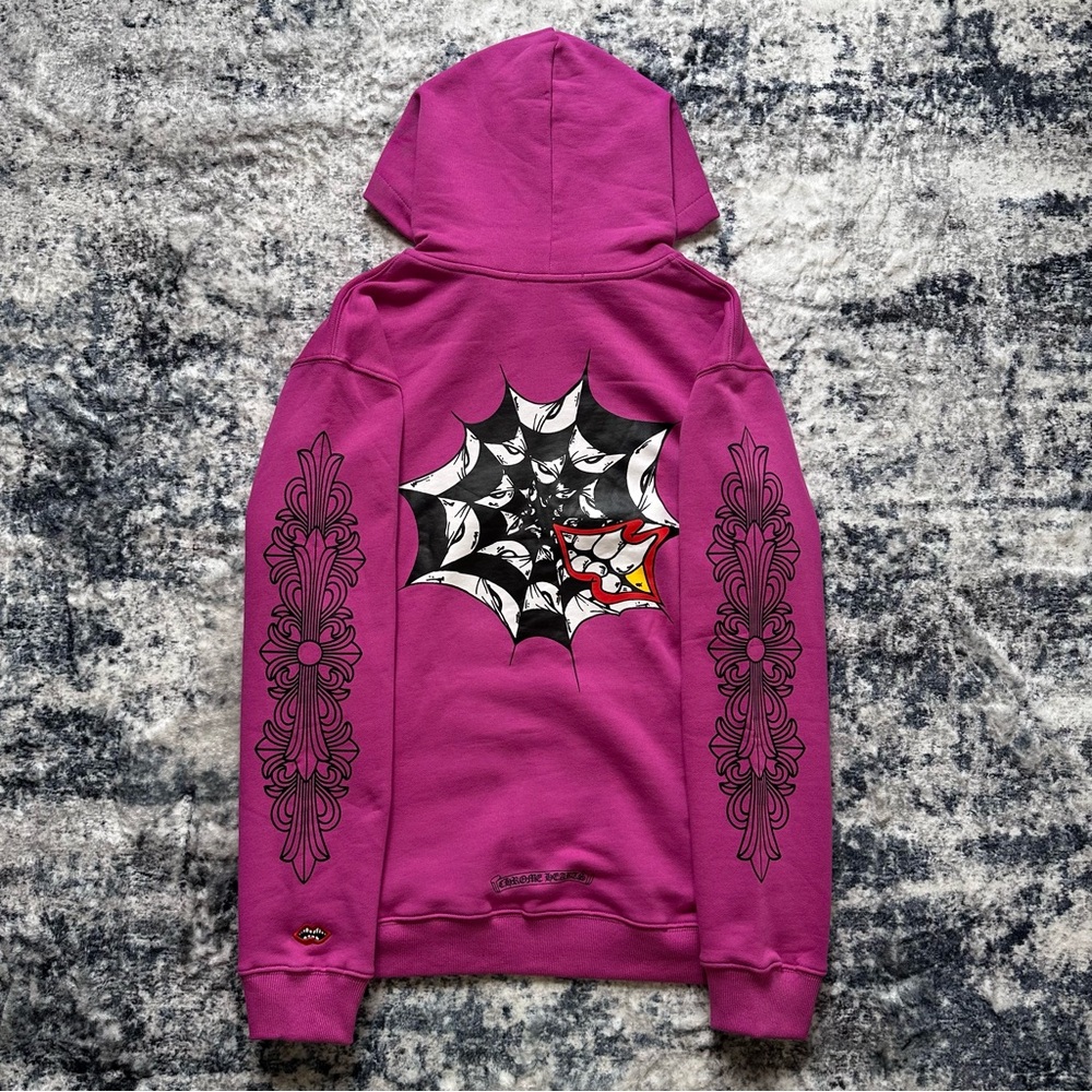 Chrome Hearts Matty Boy 'Spider Web' Hoodie Size Small